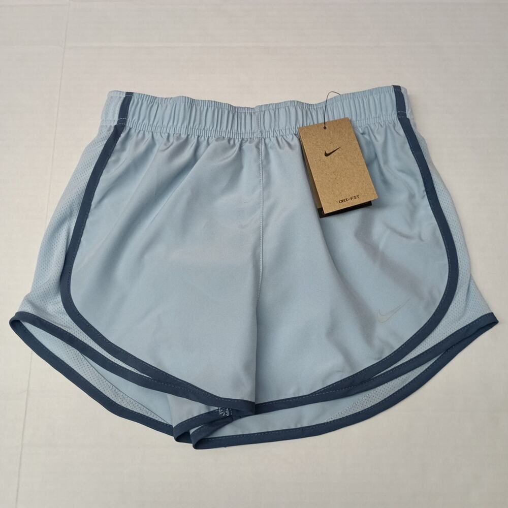 Nike Women's Tempo Brief Lined Running Shorts CU8890-444 Size XS XSmall Blue